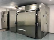 Gabungan 304 Stainless Steel Rendah Dan Suhu Disesuaikan Deep Freezer Cold Room Untuk Makanan Laut Dan Daging Beku