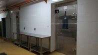 Coolroom yang Disesuaikan, Gabungan 304 Stainless Steel Atau White Colorbond Cold Room Cooler Untuk Makanan Laut, Daging, Dapur Dingin