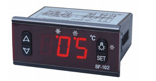 SF 102S AC12V Chiller Freezer Pengontrol Suhu Digital Untuk 1 Kompresor HP
