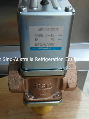 1-1/4&quot; Sambungan Katup Pengatur Tekanan Air Katup Layanan Pendingin AWR-3212GLW