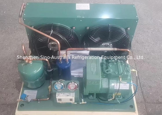 Bitzer Semi Hermetic Air Cooled Condensing Unit 4FES-3Y R404a 3HP Suhu Rendah