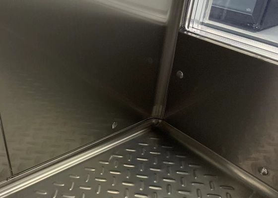 Kamar Dingin Komersial Chiller, Bahan Stainless Steel Atau White Colorbond Cold Storage Makanan Beku, Ruang Dapur Freezer