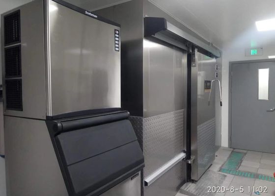 Kamar Dingin Komersial Chiller, Bahan Stainless Steel Atau White Colorbond Cold Storage Makanan Beku, Ruang Dapur Freezer