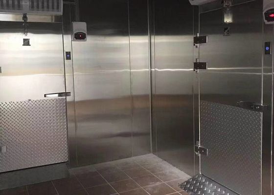 42KG / M3 Seafood Cold And Freezer Rooms 1.0mm 1.5mm Steel Fruit Cold Storage Room